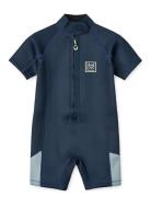 Alessi Shortsleeve Wetsuit Uimapuku Uima-asut Navy Liewood