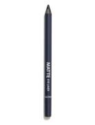 Gosh Matte Eye Liner Eyeliner Rajauskynä Meikki Blue GOSH COPENHAGEN