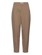 Cmtailor-Pant Bottoms Trousers Straight Leg Brown Copenhagen Muse
