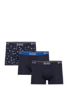 Trunk 3P Power Desig Bokserit Navy BOSS