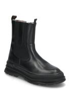 Bisgaard Mila Lamb Bootsit Nauhalliset Saapikkaat Black Bisgaard