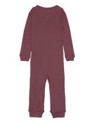 Jumpsuit - Solid Pyjama Sie Jumpsuit Haalari Red CeLaVi