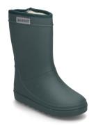 Thermo Boots Solid Shoes Rubberboots High Rubberboots Green En Fant