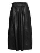 Deadep Long Skirt Polvipituinen Hame Black DEPECHE