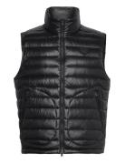 Glossed Down Vest Liivi Black Polo Ralph Lauren