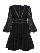 Millie Lace Mini Dress Lyhyt Mekko Black Love Lolita