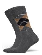 2P Rs Argyle Cc Underwear Socks Regular Socks Grey BOSS