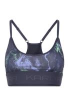 Var Printed Sport Bras & Tops Sports Bras - All Navy Kari Traa