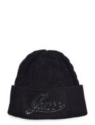 Roselyn Beanie Swtr Accessories Headwear Beanies Black GUESS Jeans