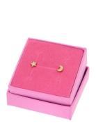 Precious Accessories Jewellery Earrings Studs Gold Nuni Copenhagen