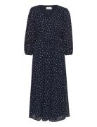 Kasally Dress Maksimekko Juhlamekko Navy Kaffe