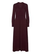 Woven Dresses Maksimekko Juhlamekko Burgundy Marc O'Polo