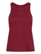 Borg Racerback Tank Sport T-shirts & Tops Sleeveless Burgundy Björn Bo...