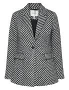 Yaspeppy Blazer Blazers Single Breasted Blazers Black YAS