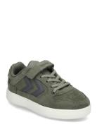 St. Power Play Suede Jr Sport Sneakers Low-top Sneakers Green Hummel