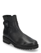 Jodhpur Shoes Boots Ankle Boots Ankle Boots Flat Heel Black Gabor