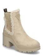 Yvette Shoes Boots Ankle Boots Ankle Boots With Heel Cream GUESS