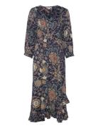 Cwdilys - Dress Polvipituinen Mekko Navy Claire Woman