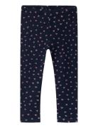 Nmfdavina Sweat Fleece Legging Bru Noos Bottoms Leggings Navy Name It