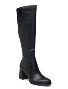 Women Boots Korkeavartiset Saapikkaat Black Tamaris