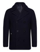 The Premium Classic Peacoat Villakangastakki Pitkä Takki Navy Tommy Hi...