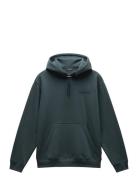 Albula Hoodie Tops Sweat-shirts & Hoodies Hoodies Green Napapijri