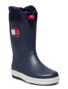 T3X6-30766-0047800- Shoes Rubberboots High Rubberboots Blue Tommy Hilf...