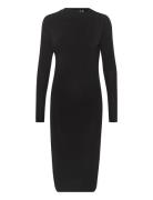 Kaaida Jersey Dress Polvipituinen Mekko Black Kaffe