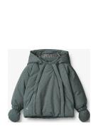 Puffer Jacket Morgen Toppatakki Navy Wheat