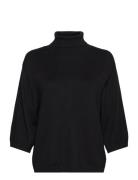 Tio Top Black L/Xl Tops Knitwear Jumpers Black Movesgood