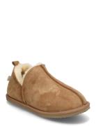 Rhbrisbane Shearling Boot Slippers Aamutossut Tohvelit Brown Rosemunde