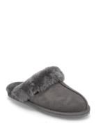 Rhbrisbane Shearling Reversed Slipp Aamutossut Tohvelit Grey Rosemunde