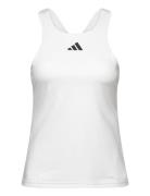 Y-Tank Tops T-shirts & Tops Sleeveless White Adidas Performance