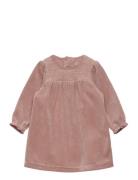 Dress Velour Dresses & Skirts Dresses Casual Dresses Long-sleeved Casu...