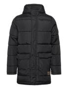 Outerwear Vuorillinen Takki Topattu Takki Black Blend