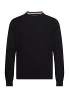 Ebacio Tops Knitwear Round Necks Black BOSS