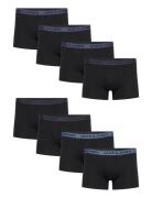 Jacjohn Solid Trunks 8 Pack Bokserit Black Jack & J S