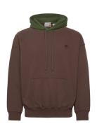 Heavy Boucle Hoodie Chocolate Brown Tops Sweat-shirts & Hoodies Hoodie...