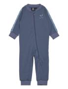 Hmlbello Suit Pyjama Sie Jumpsuit Haalari Blue Hummel