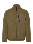 Sherpa Fleece Jacket Dark Olive Ohut Takki Khaki Green Timberland