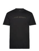 T-Shirt Tops T-shirts Short-sleeved Black Armani Exchange