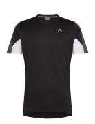 Club 22 Tech T-Shirt Men Sport T-shirts Short-sleeved Black Head