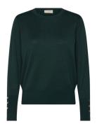 Fqkatie-Pullover Tops Knitwear Jumpers Khaki Green FREE/QUENT