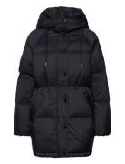 Mid Length Down Jacket Vuorillinen Takki Topattu Takki Black GANT