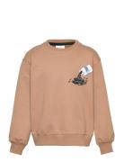 Tnmarcus Os Sweatshirt Tops Sweat-shirts & Hoodies Sweat-shirts Beige ...