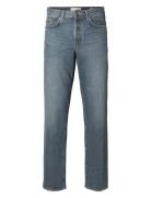 Slh190-Regular Tape Cole 3070 M.b Noos Bottoms Jeans Regular Blue Sele...