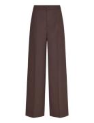 Cmtailor-Pants Bottoms Trousers Wide Leg Brown Copenhagen Muse