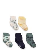 Socks W. Pattern Sukat Green Minymo