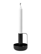 Ida Candleholder Black Home Decoration Candlesticks & Lanterns Candles...