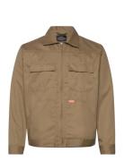 Kansas Mn Twill Jacket Ohut Takki Khaki Green Mads Nørgaard